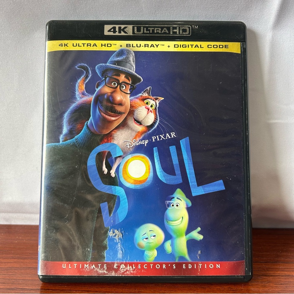 Disney Pixar SOUL Movie SET Ultimate Collectors BLU-RAY + 4K ULTRA HD + DIGITAL